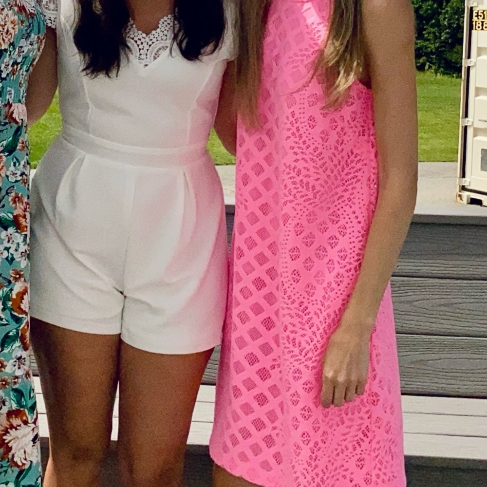 ***BEAUTIFUL Lilly Pulitzer NEON Pink Midi Dress***